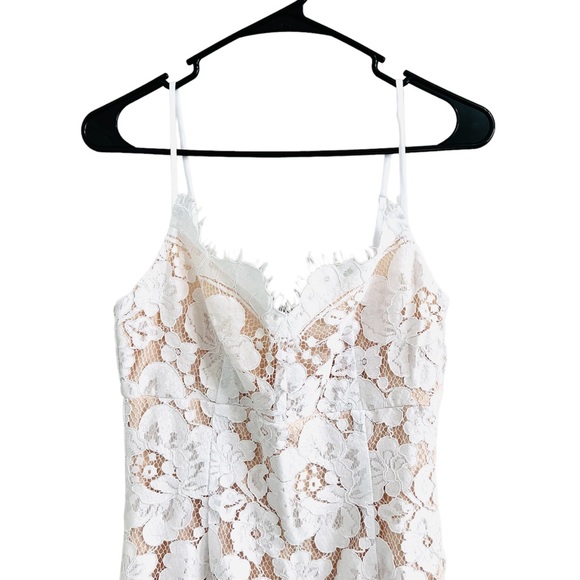 Lulus Divine Lover White Lace Bodycon Midi Dress - Picture 5 of 8